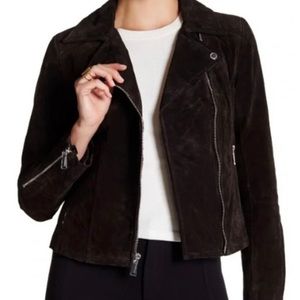 BCBGeneration Suede Moto Jacket Size Medium